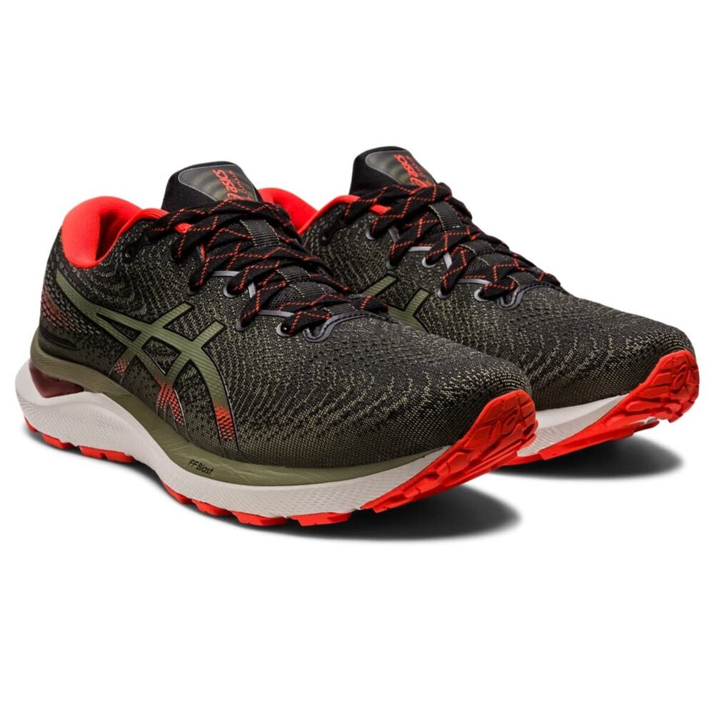 ASICS Gel-Cumulus 24 Trail Men's Running Shoes, Nature Bathing/Olive Size 8